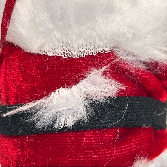 VTG 2 Kurt Adler Santa w/ Teddy Bear Ornaments READ FLAWS 8.5” Inch Santas World - Picture 12 of 16